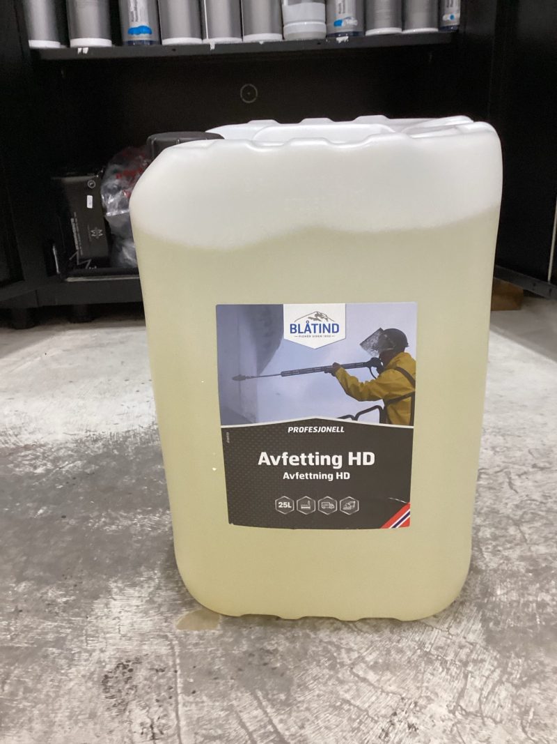 Tjöru- og olíuhreinsir Blatind HD 25 ltr