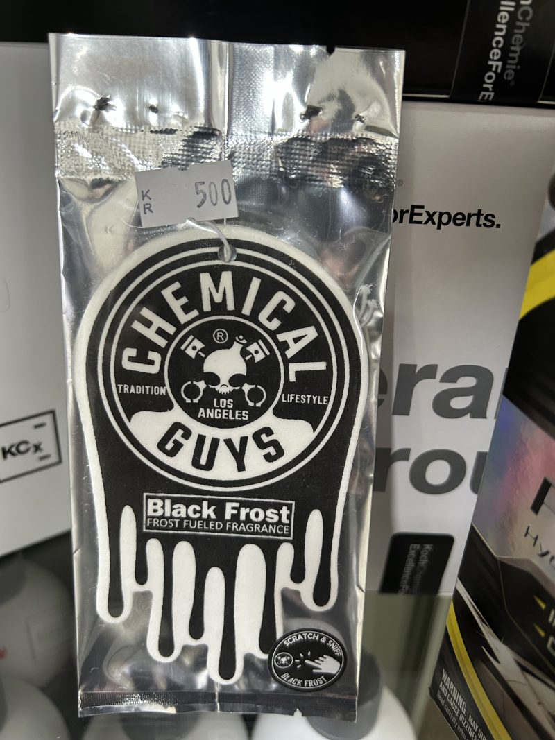 Chemical Guys ilmspjald (Black Frost )