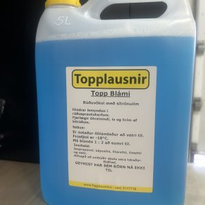 Topp Blámi Rúðuvökvi með Sítrónuilm 5 ltr