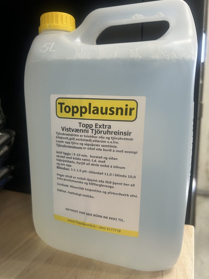 Topp Extra Tjöruhreinsir 5 Ltr