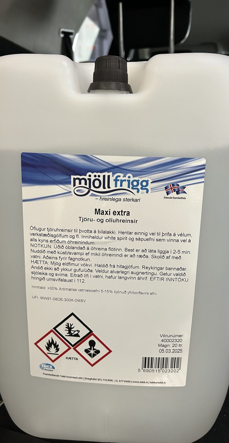 Maxi Extra Tjöruhreinsir 20L